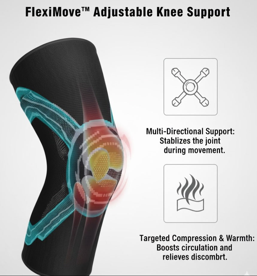 Adjustable Knee Support – FlexiMove™ for Comfort & Stability