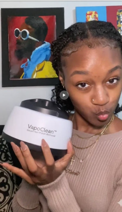 Steam Nail Polish Remover – VapoClean for Gel, Acrylic & Dip Powder