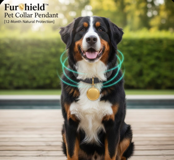 Natural Flea & Tick Collar for Dogs – FurShield™ 12-Month Protection
