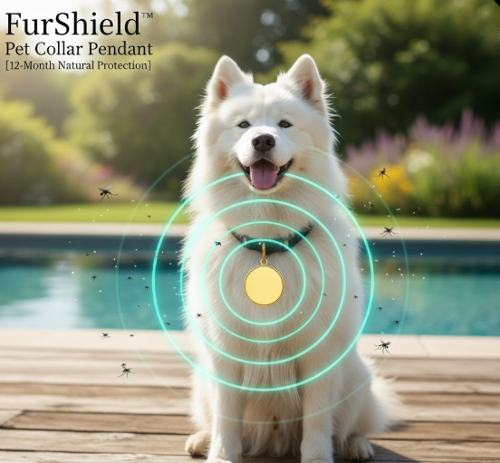 Natural Flea & Tick Collar for Dogs – FurShield™ 12-Month Protection