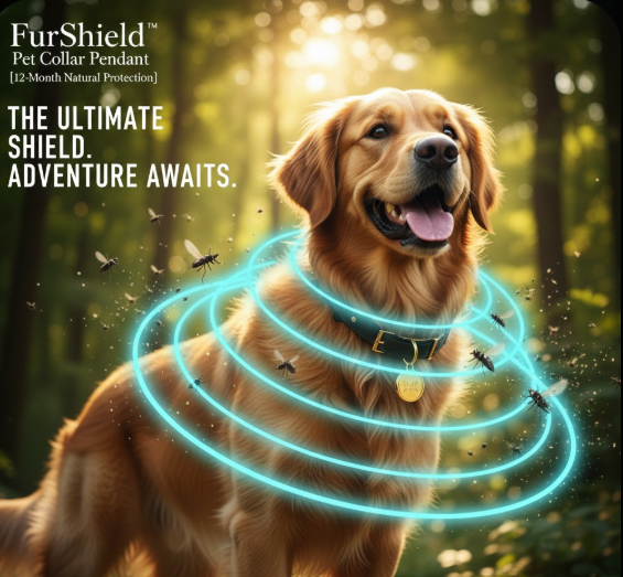 Natural Flea & Tick Collar for Dogs – FurShield™ 12-Month Protection