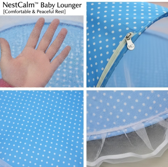 Comfortable Baby Lounger for Rest – NestCalm™ Baby Lounger