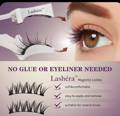 Magnetic Eyelashes Without Glue, Lashéra™ Magnetic Lashes