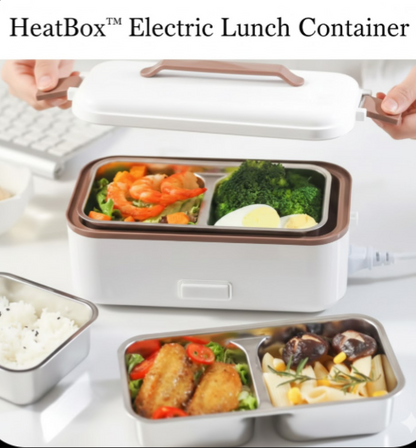 Electric Lunch Container – HeatBox™ for Warm, Fresh Meals