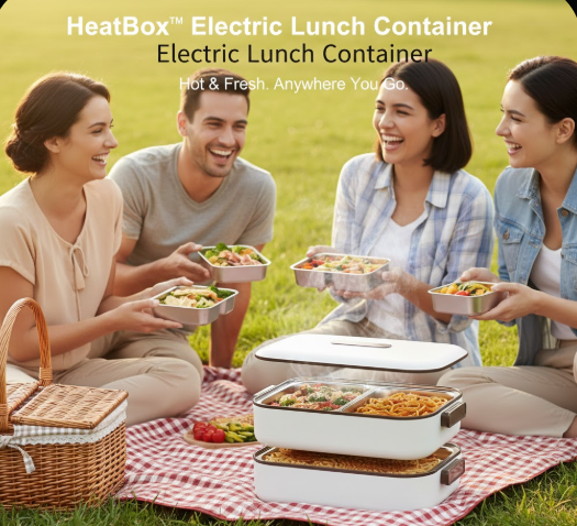 Electric Lunch Container – HeatBox™ for Warm, Fresh Meals