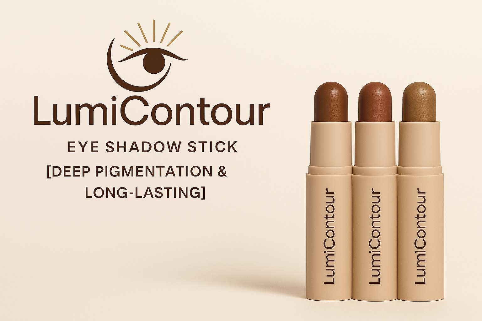 Long lasting eyeshadow stick