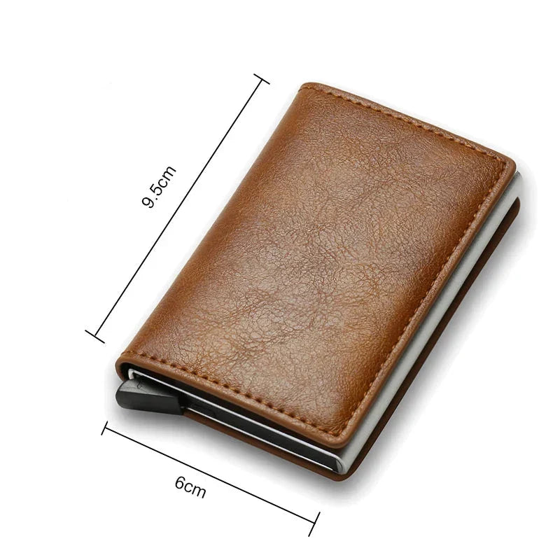 Slim Anti-Theft Wallet – RFID Blocking Minimalist Wallet