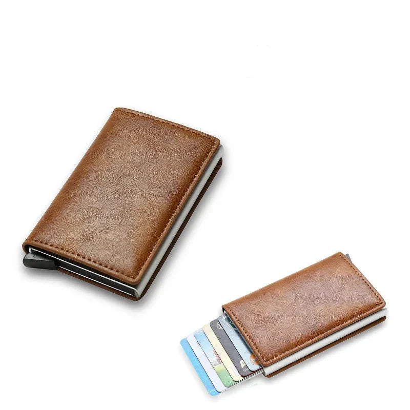 Slim Anti-Theft Wallet – RFID Blocking Minimalist Wallet