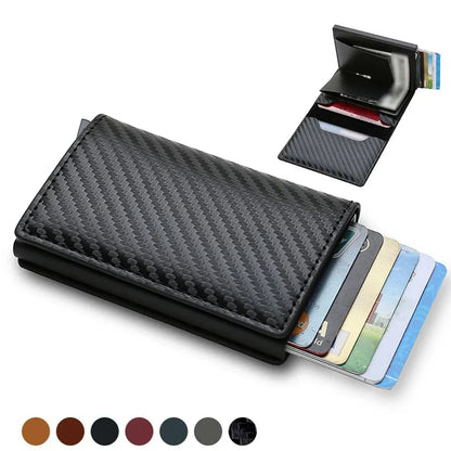 Slim Anti-Theft Wallet – RFID Blocking Minimalist Wallet
