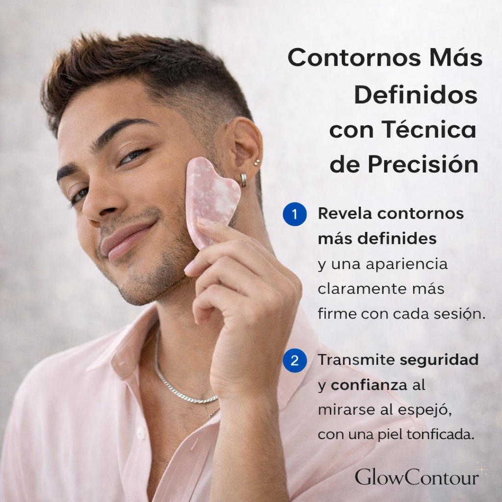 GlowContour™ Escultor Facial de Cuarzo Rosa