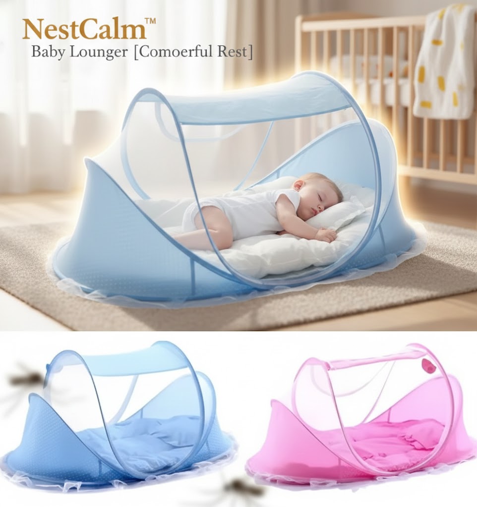 Comfortable Baby Lounger for Rest – NestCalm™ Baby Lounger