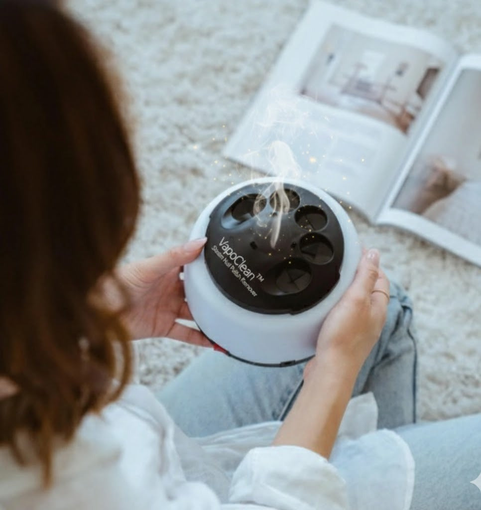 Steam Nail Polish Remover – VapoClean for Gel, Acrylic & Dip Powder