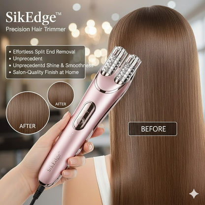 Precision Hair Trimmer for Split Ends | SilkEdge™ Hair Detailing