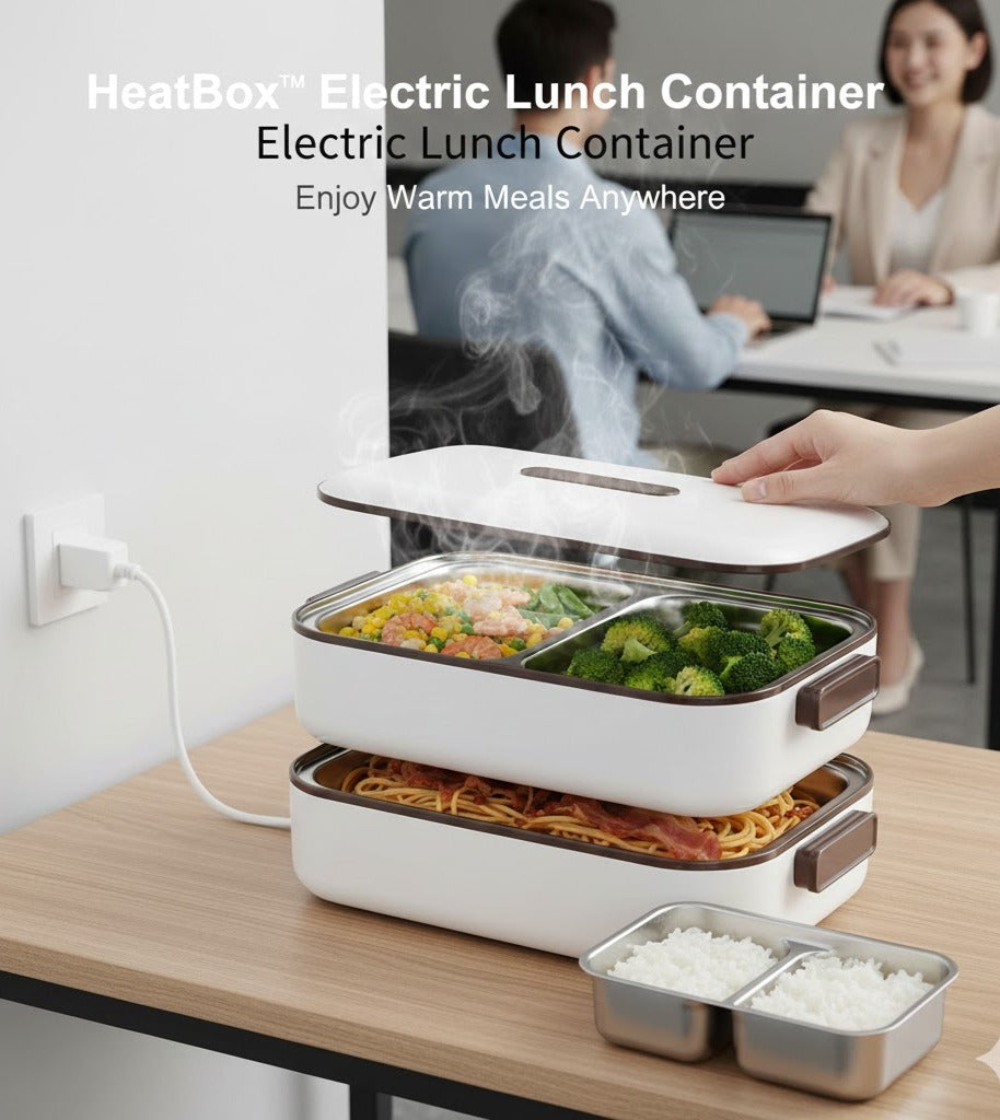 Electric Lunch Container – HeatBox™ for Warm, Fresh Meals