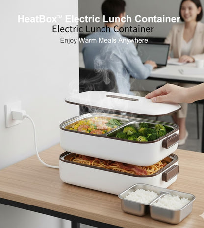Electric Lunch Container – HeatBox™ for Warm, Fresh Meals