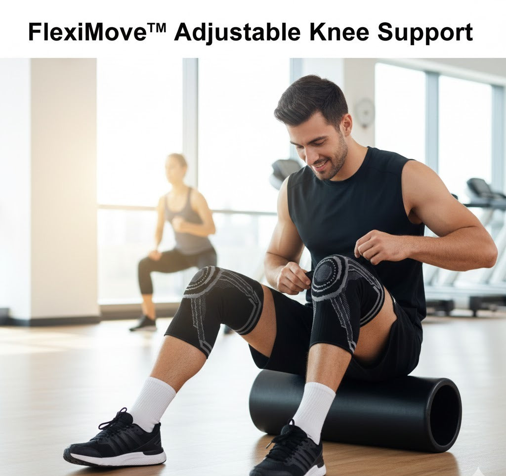 Adjustable Knee Support – FlexiMove™ for Comfort & Stability