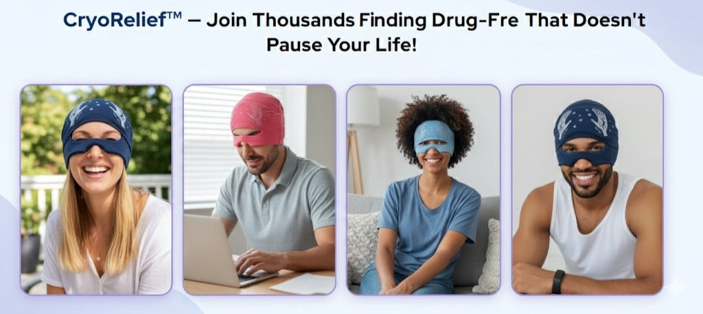 CryoRelief Cooling & Heating Cap for Pain Relief