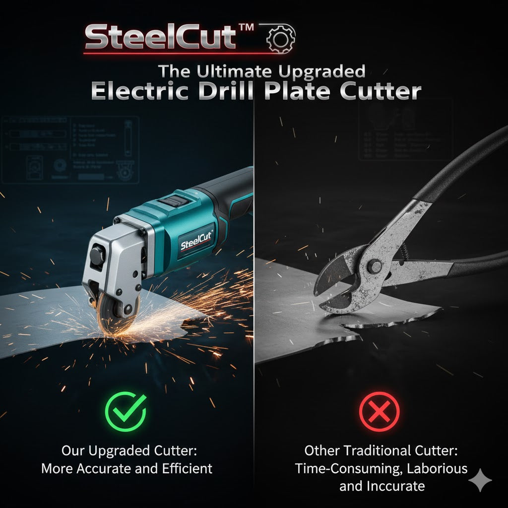 Sheet Metal Cutter Drill Attachment – SteelCut™ for Precise Cutting