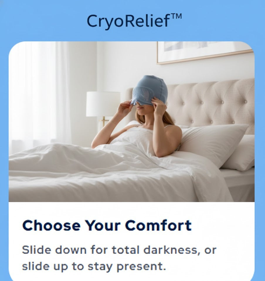 CryoRelief Cooling & Heating Cap for Pain Relief