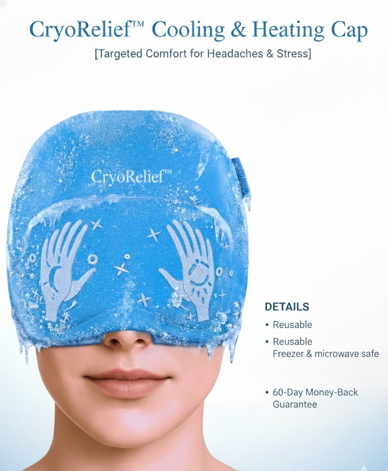 CryoRelief Cooling & Heating Cap for Pain Relief
