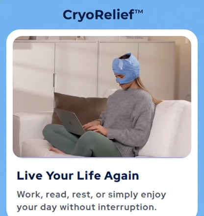 CryoRelief Cooling & Heating Cap for Pain Relief