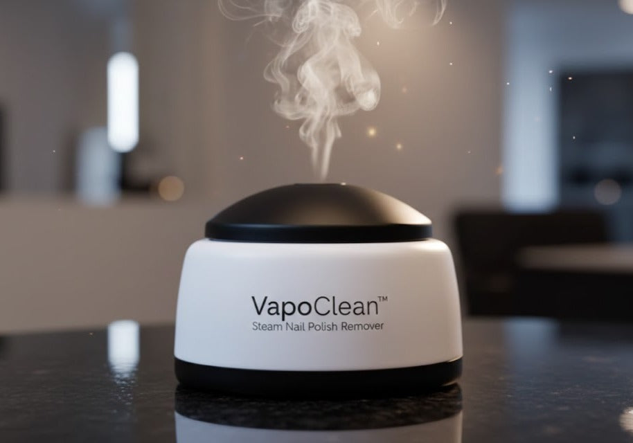 Steam Nail Polish Remover – VapoClean for Gel, Acrylic & Dip Powder