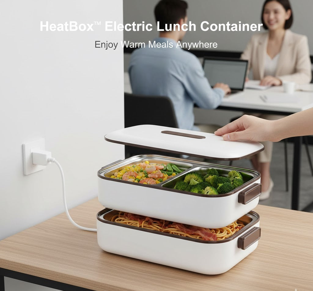 Electric Lunch Container – HeatBox™ for Warm, Fresh Meals