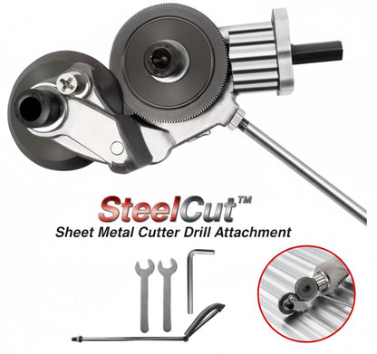 Sheet Metal Cutter Drill Attachment – SteelCut™ for Precise Cutting